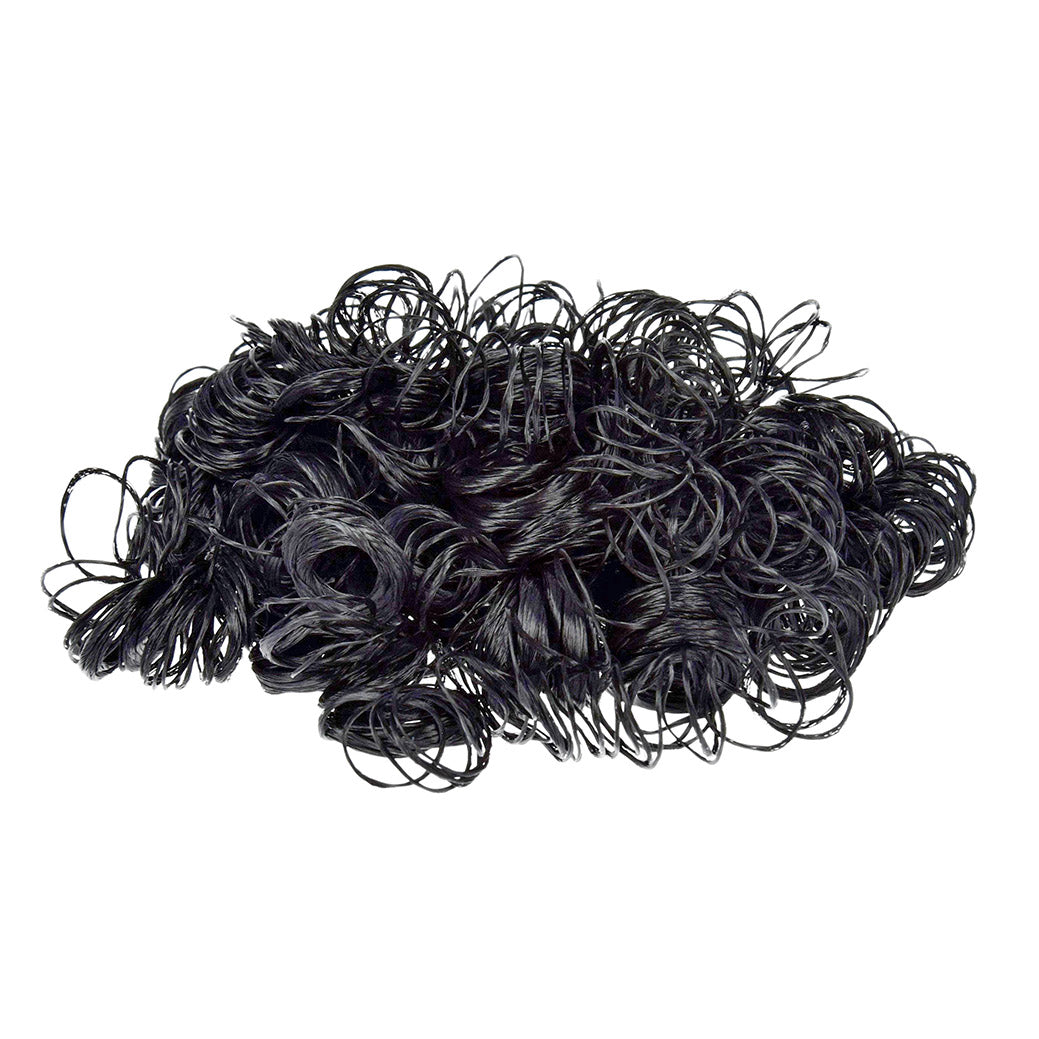 Puppenhaar   15 g schwarz