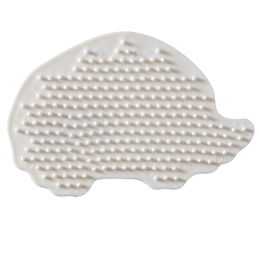 NABBI® BioBeads Legeplatte Igel 12 x 8 cm  weiß