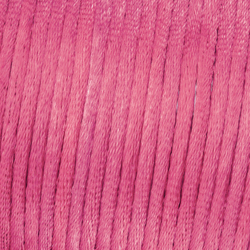 Flechtkordel Satin  2 mm  pink