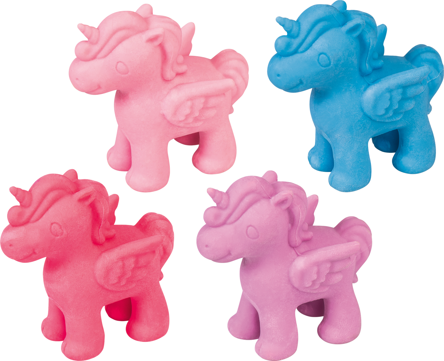 Radiergummi 3D „Einhorn“, sortiert