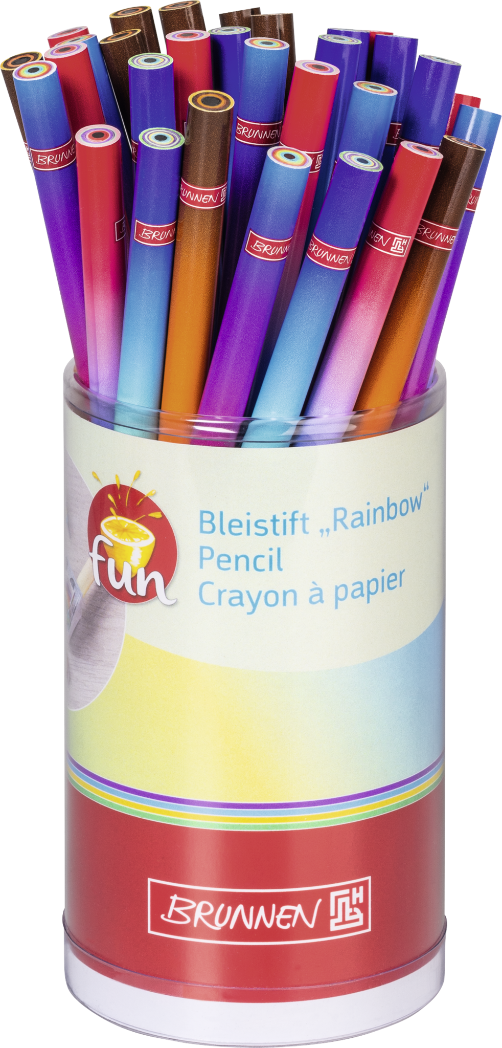 Bleistift „Rainbow Paper“ HB, regenbogen