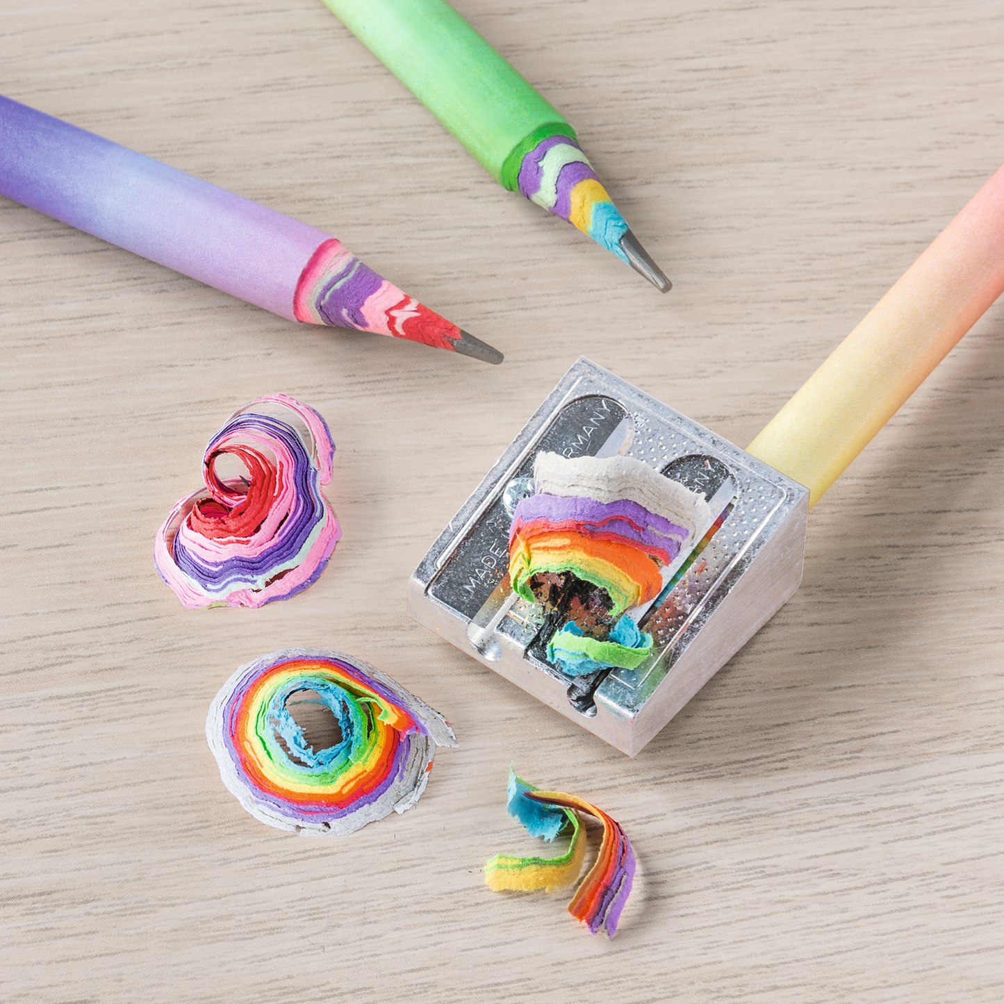 Bleistift „Rainbow Paper“ HB, regenbogen