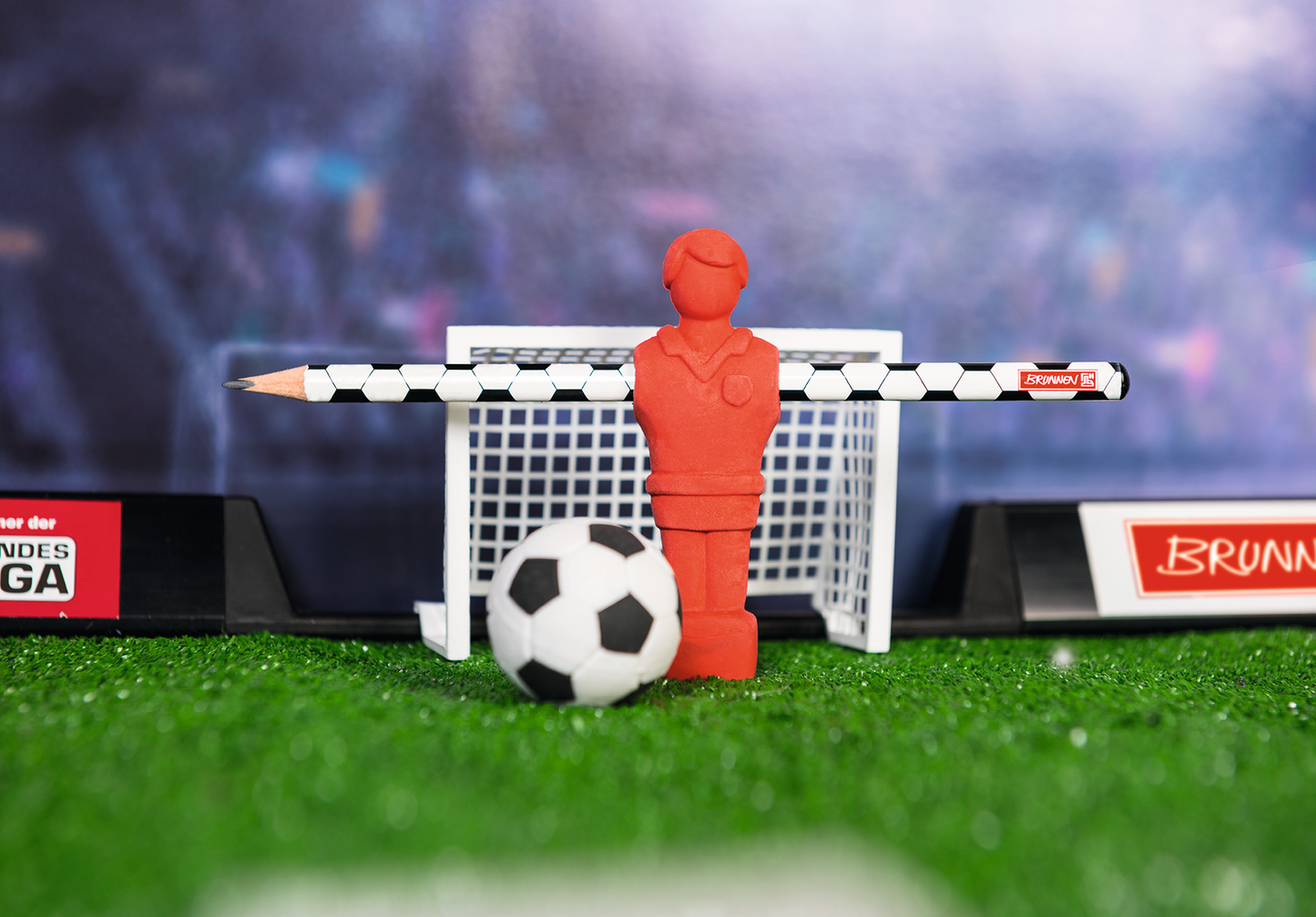 Radiergummi 3D Kicker „Fußball International“, sortiert