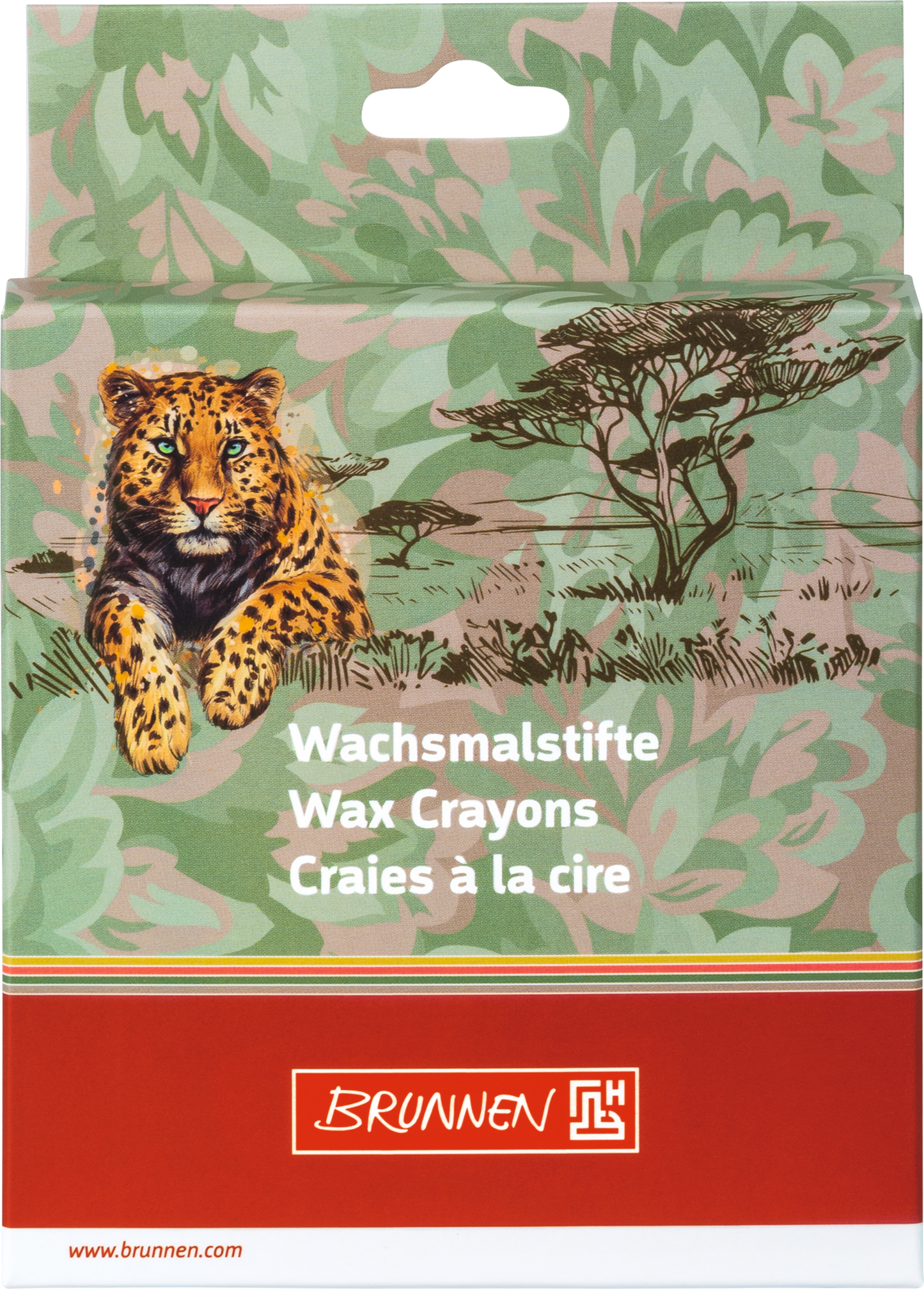 Wachsmalstifte-Set Safari World