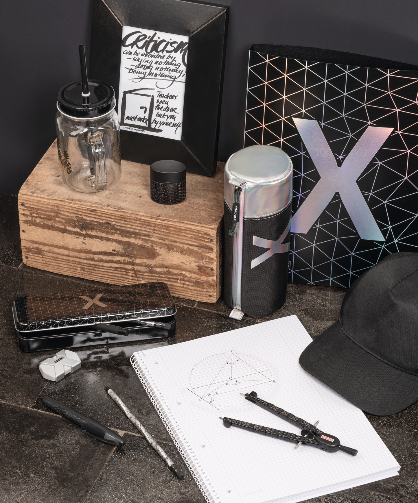 Pencilbox Xtreme, schwarz