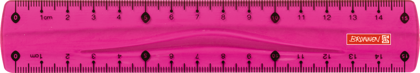 Lineal Colour Code, 15 cm, pink