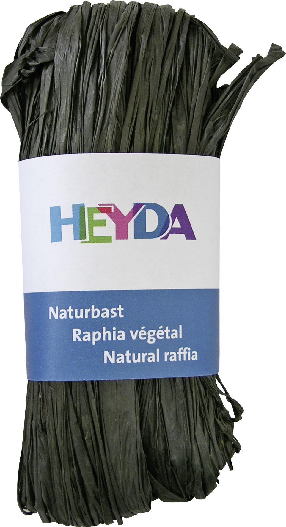 Heyda 204887789 | Naturbast | schwarz