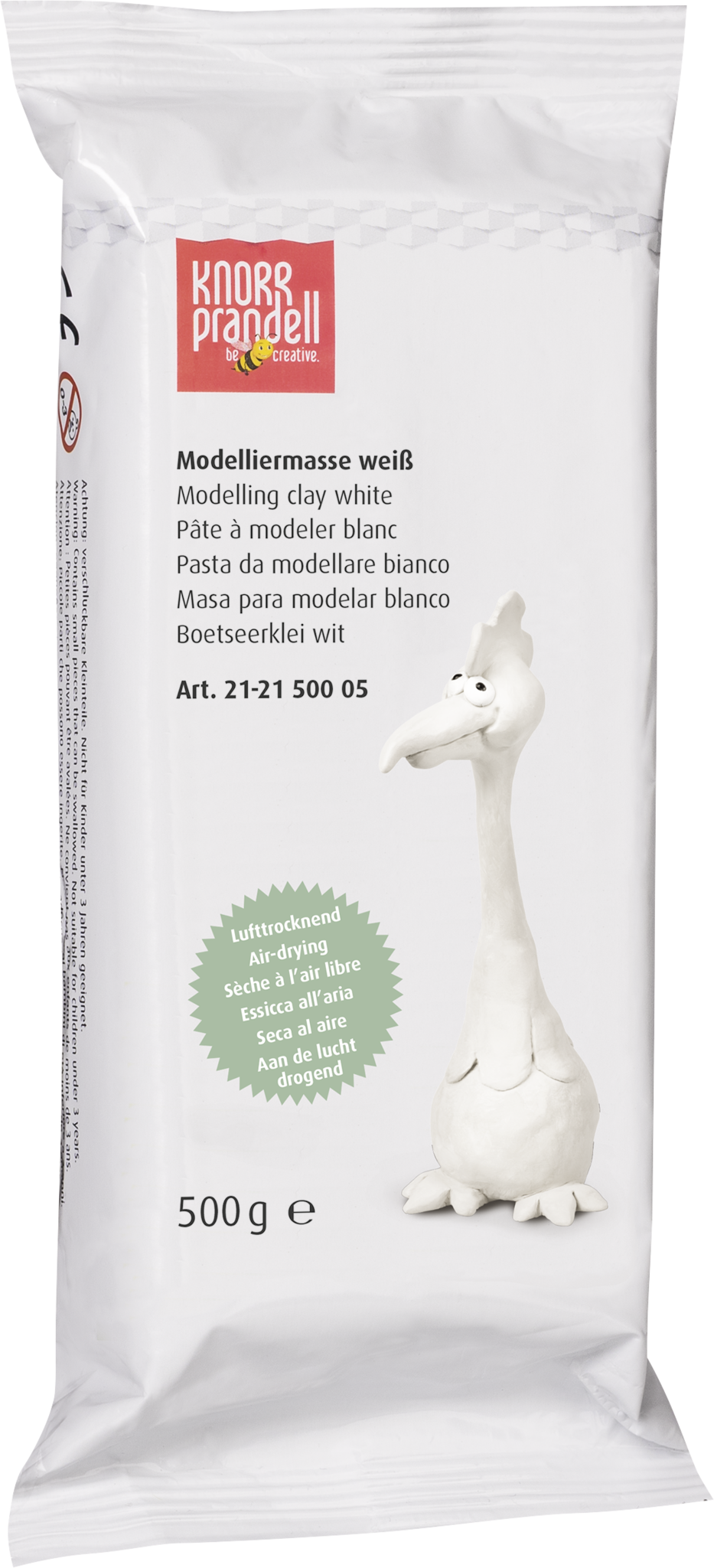 KNORR prandell 212150005 | Modelliermasse | weiß