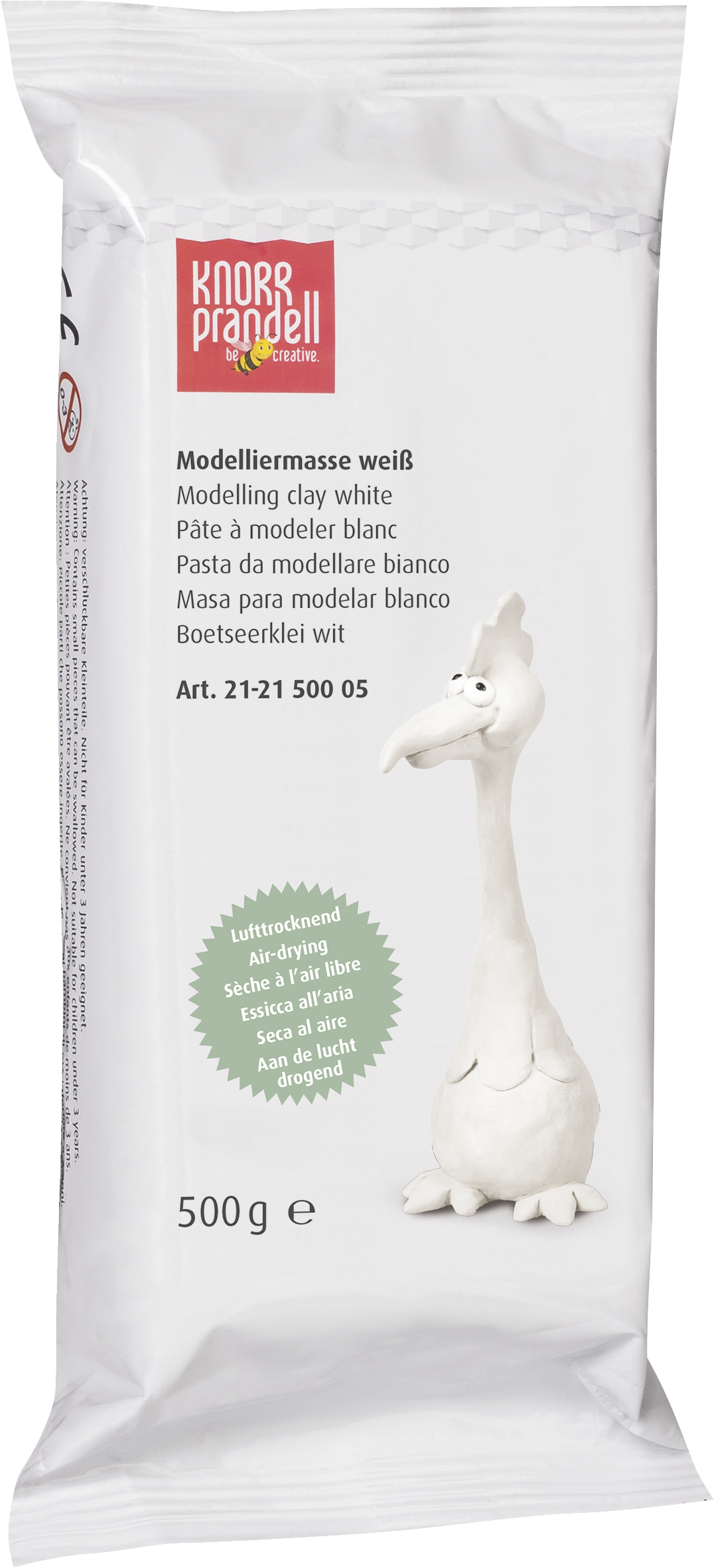 KNORR prandell 212150005 | Modelliermasse | weiß