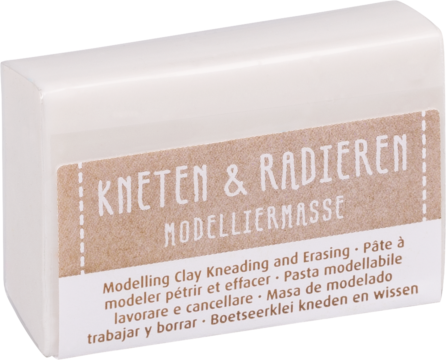 KNORR prandell 212159000 | Modelliermasse | Kneten & Radieren | weiß