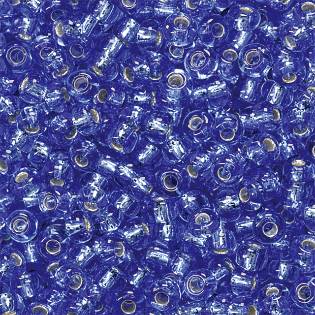 KNORR prandell 213106357 | Böhmische Rocailles | Ø 2,5 mm | Glas | blau