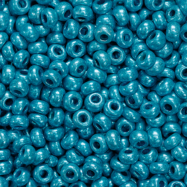 KNORR prandell 216104371 | Böhmische Rocailles | Ø 2,5 mm | Glas | blau