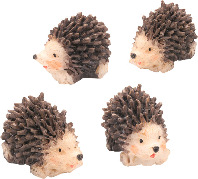 KNORR prandell 218043890 | Dekostreu | Tiere | „Igel“ | 2,2 cm | Polyresin