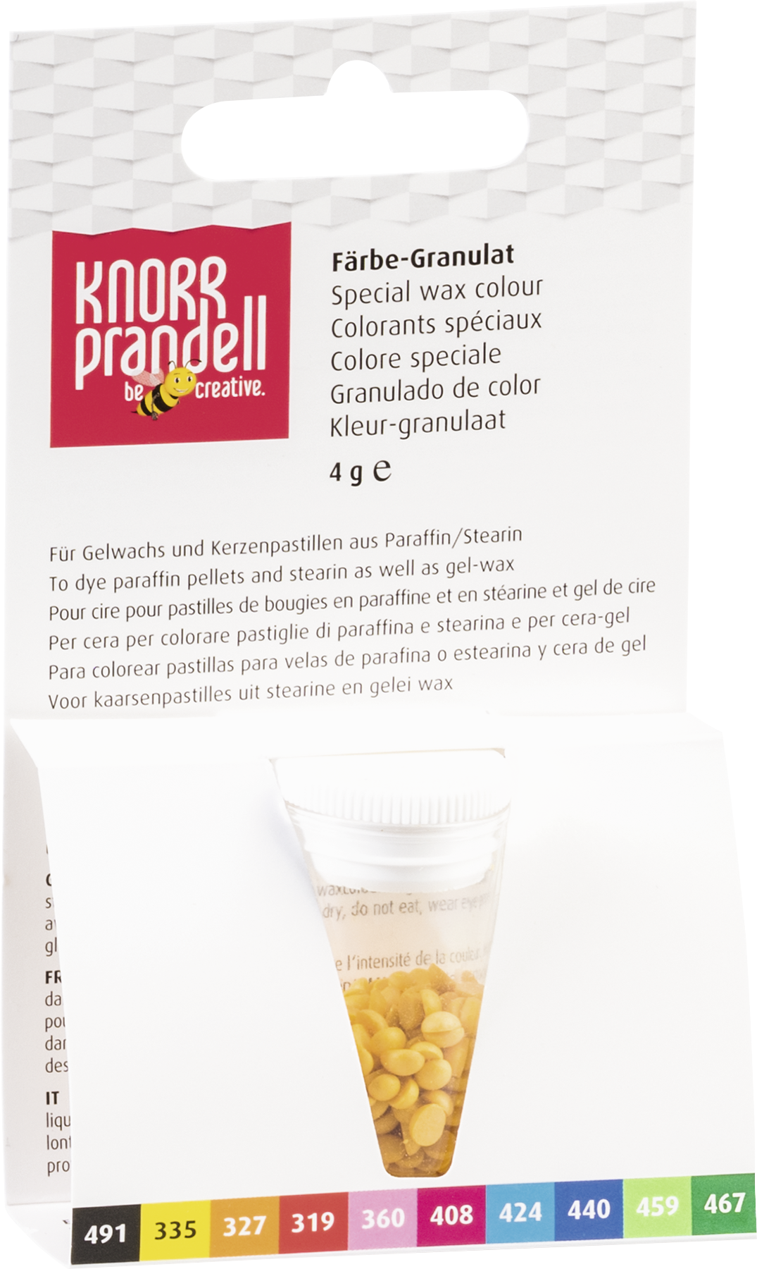 KNORR prandell 218304335 | Wachsfarbe | gelb