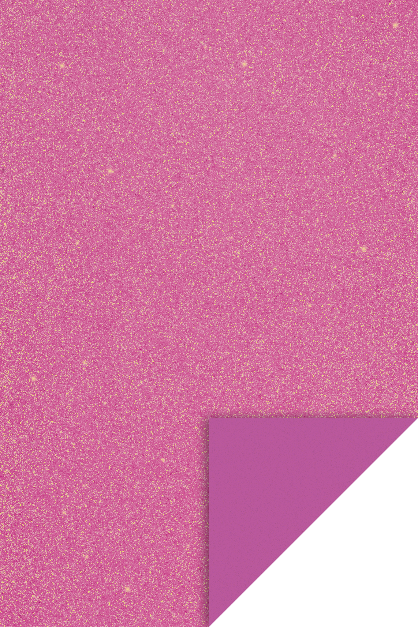 KNORR prandell 218434522 | Moosgummi | CreaSoft | Glitter | 20 x 30 x 0,2 cm | rosa