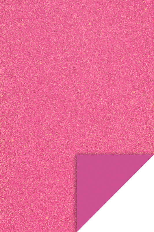 KNORR prandell 218434522 | Moosgummi | CreaSoft | Glitter | 20 x 30 x 0,2 cm | rosa